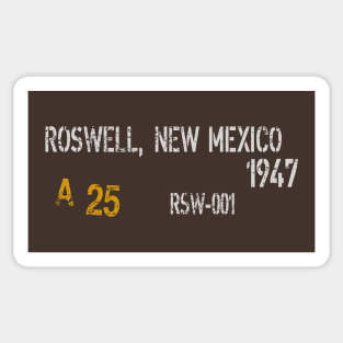 Indiana Jones Roswell Stamp Sticker